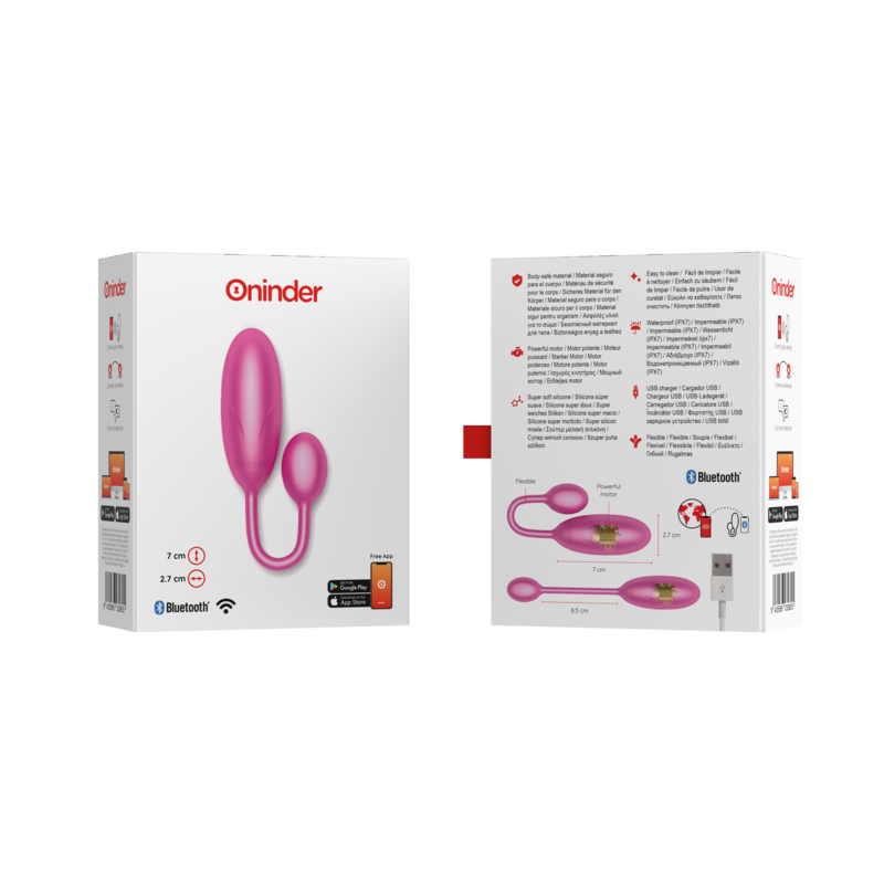 ONINDER - UF VIBRANT DENVER ROSE 7 X 2,7 CM APPLICATION GRATUITE