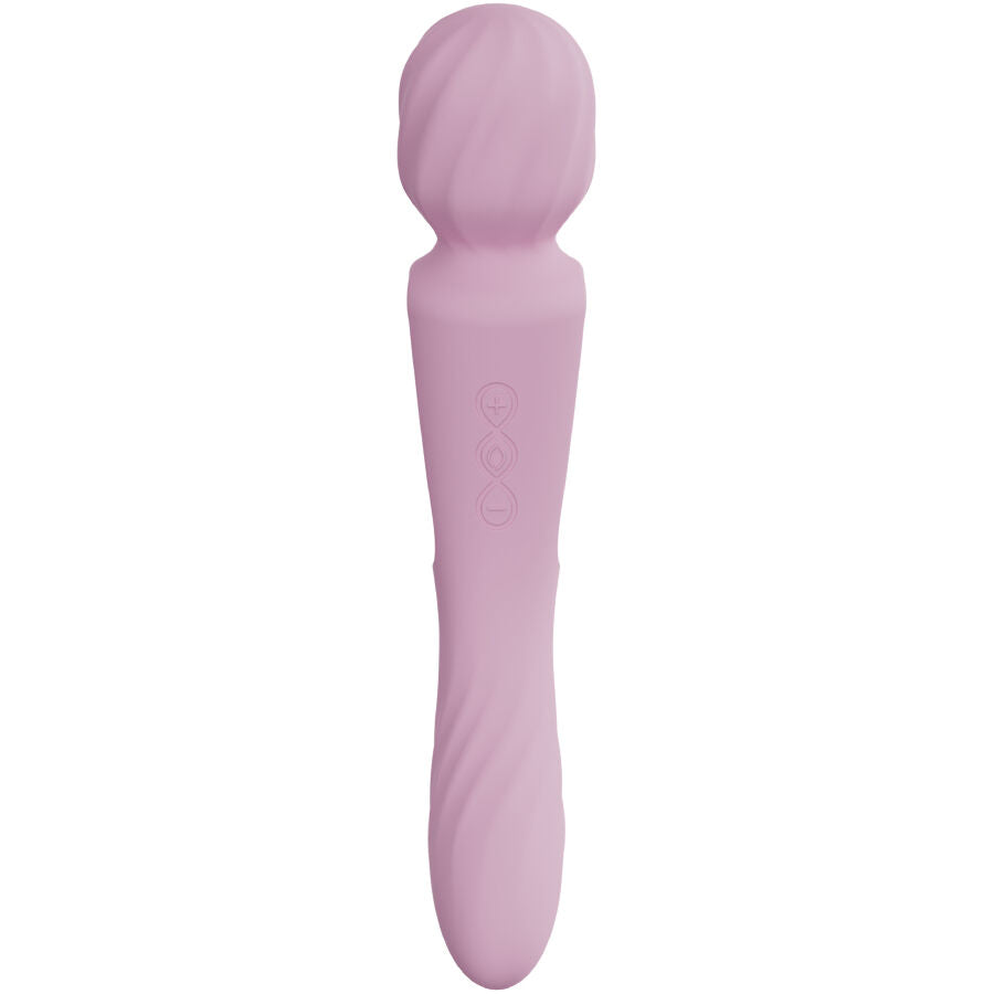 LELO - SWITCH VIBRATEUR WANDA DOUBLE STIMULATION ROSE DOUX