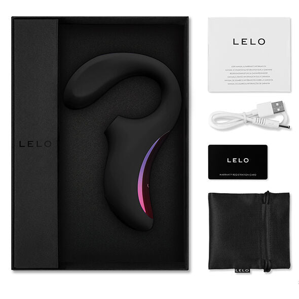 LELO - MASSEUR DE STIMULATION DOUBLE ASPIRATION ENIGMA NOIR