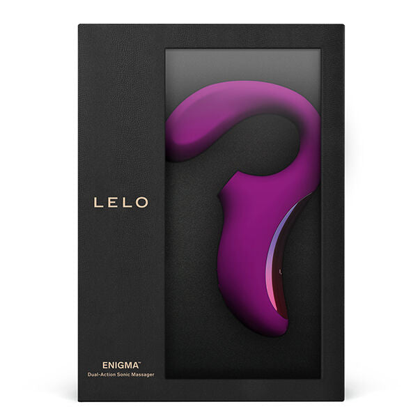 LELO - ENIGMA DOUBLE ASPIRATION STIMULATION MASSEUR  ROSE PROFONDE