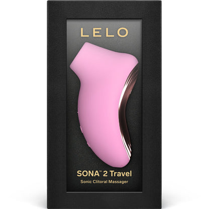 LELO - MASSEUR DE CLITORIS SONIQUE DE VOYAGE SONA 2 ROSE
