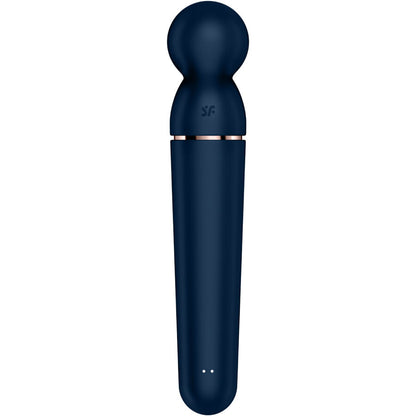 SATISFYER - MASSAGER VIBRATEUR PLANET WAND-ER BLEU