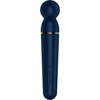 SATISFYER - MASSAGER VIBRATEUR PLANET WAND-ER BLEU