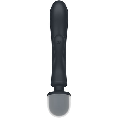 SATISFYER - MASSEUR VIBRATEUR LAPIN TRIPLE LOVER GRIS