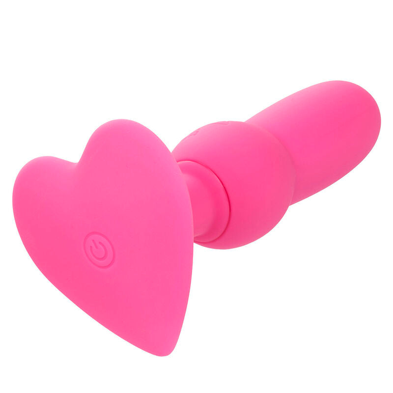 CALEXOTICS - FIRST TIME SONDE ANAL PLUG PERLÉE 10 VIBRATIONS ROSE