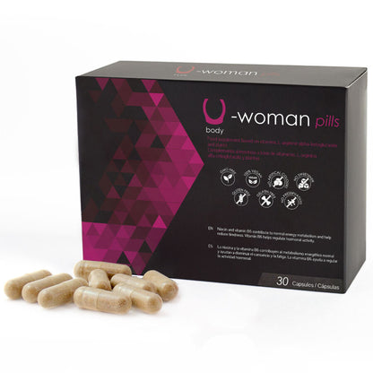 500 COSMETICS - U-WOMAN AUGMENTE LA LIBIDO FEMININE - 30 CAPSULES