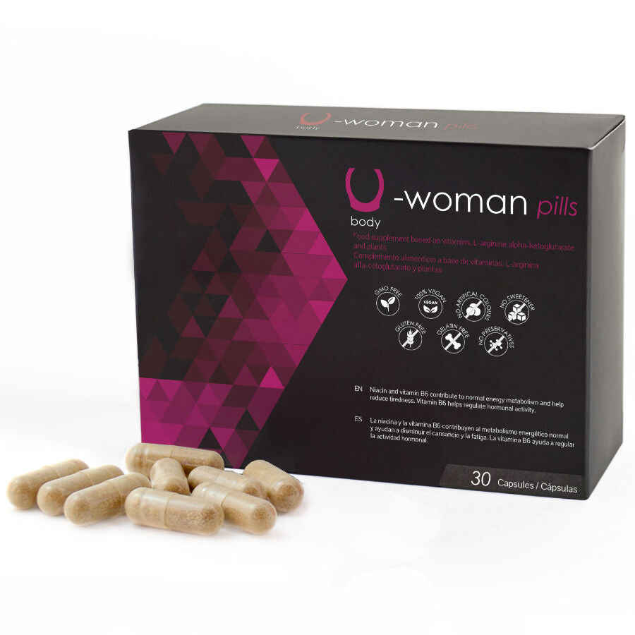 500 COSMETICS - U-WOMAN AUGMENTE LA LIBIDO FEMININE - 30 CAPSULES