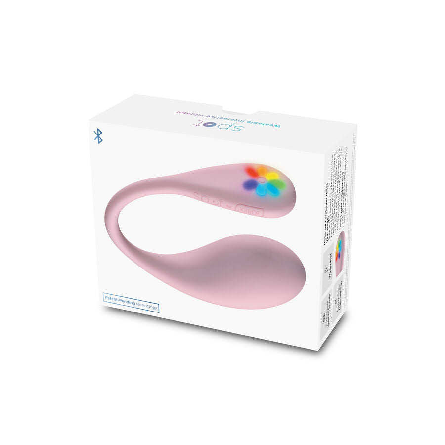 KIIROO - VIBRATEUR SPOT KISS ME EN FORME DE U ROSE