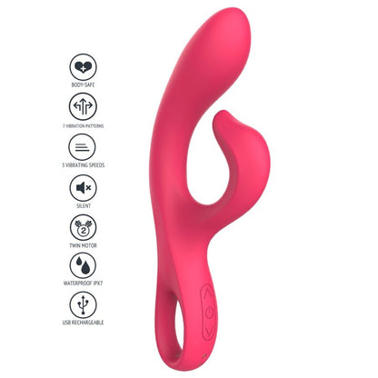 XOCOON - VIBRATEUR POINT G ORGASME SANS FIN FUCHSIA