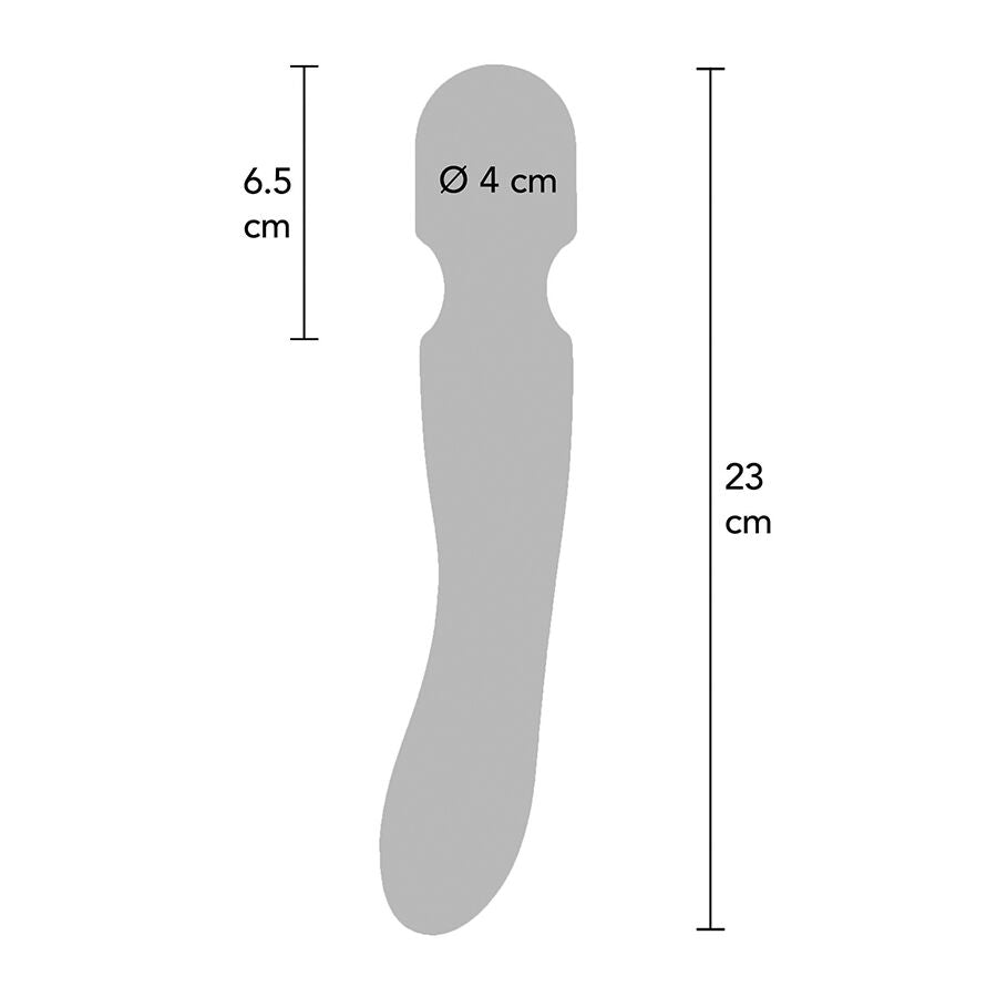 TOYJOY - BAGUETTE DE MASSAGE ZENITH LIGHT NOIRE