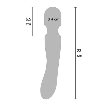 TOYJOY - BAGUETTE DE MASSAGE ZENITH LIGHT NOIRE