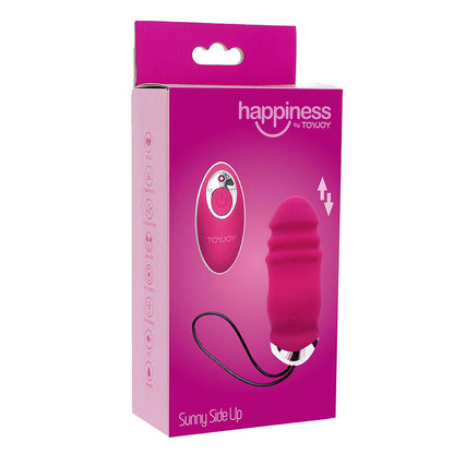 TOYJOY - HAPPINESS SUNN SIDE UP AND DOWN VIBRATEUR FUCHSIA TÉLÉCOMMANDE