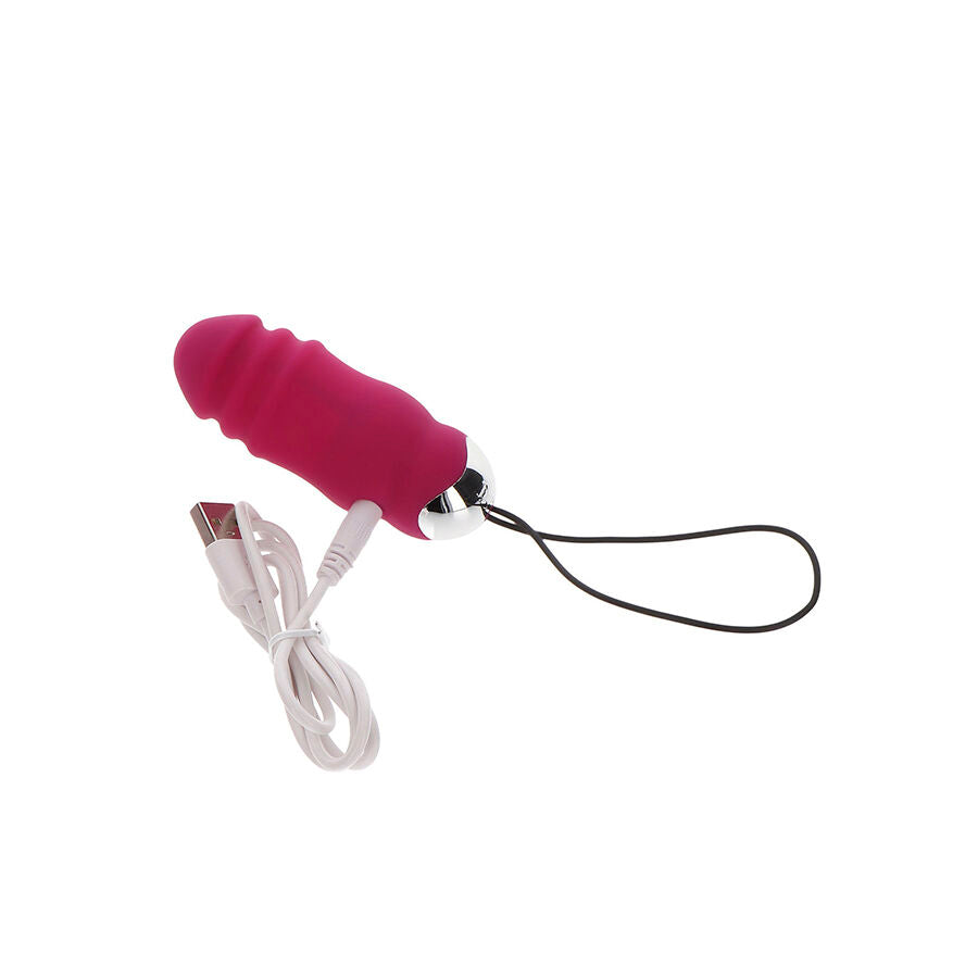 TOYJOY - HAPPINESS SUNN SIDE UP AND DOWN VIBRATEUR FUCHSIA TÉLÉCOMMANDE