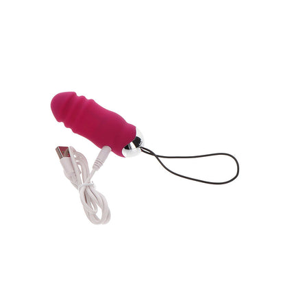 TOYJOY - HAPPINESS SUNN SIDE UP AND DOWN VIBRATEUR FUCHSIA TÉLÉCOMMANDE