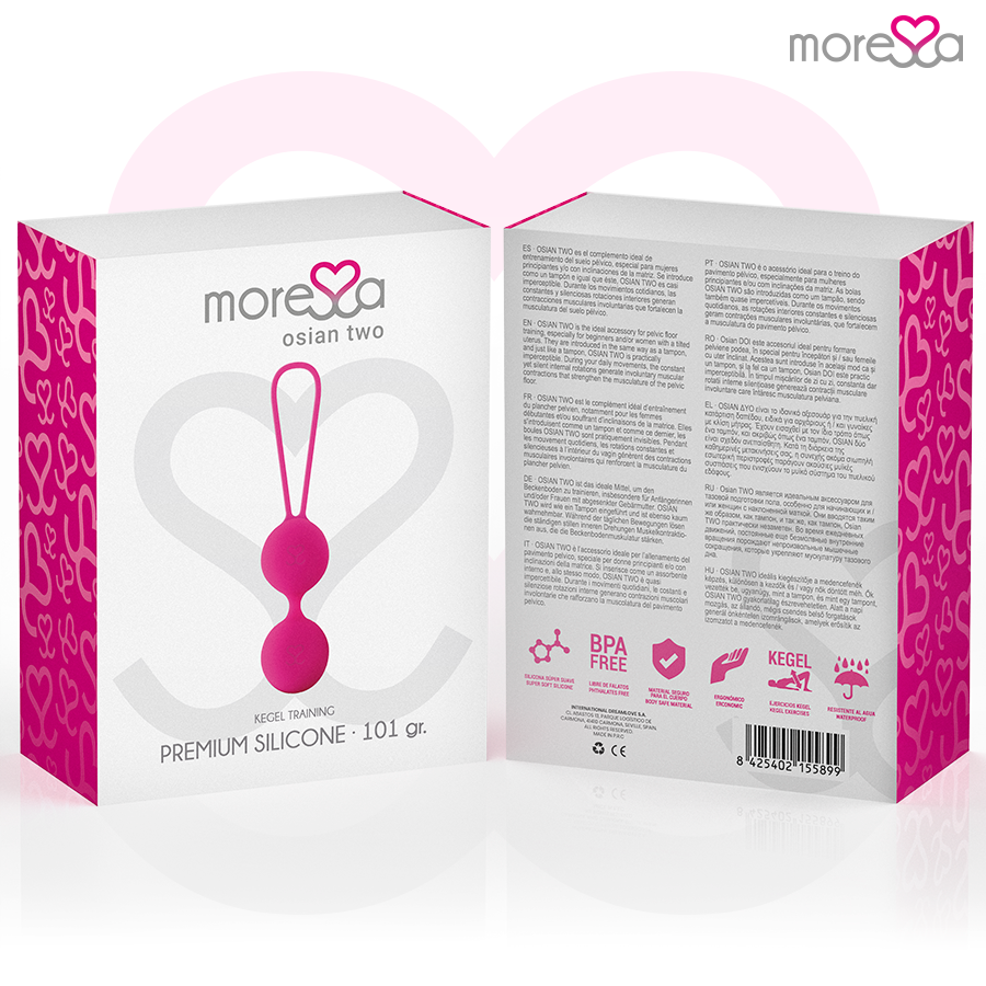 MORESSA - OSIAN DEUX SILICONE PREMIUM ROSE