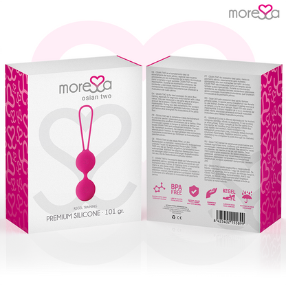 MORESSA - OSIAN DEUX SILICONE PREMIUM ROSE