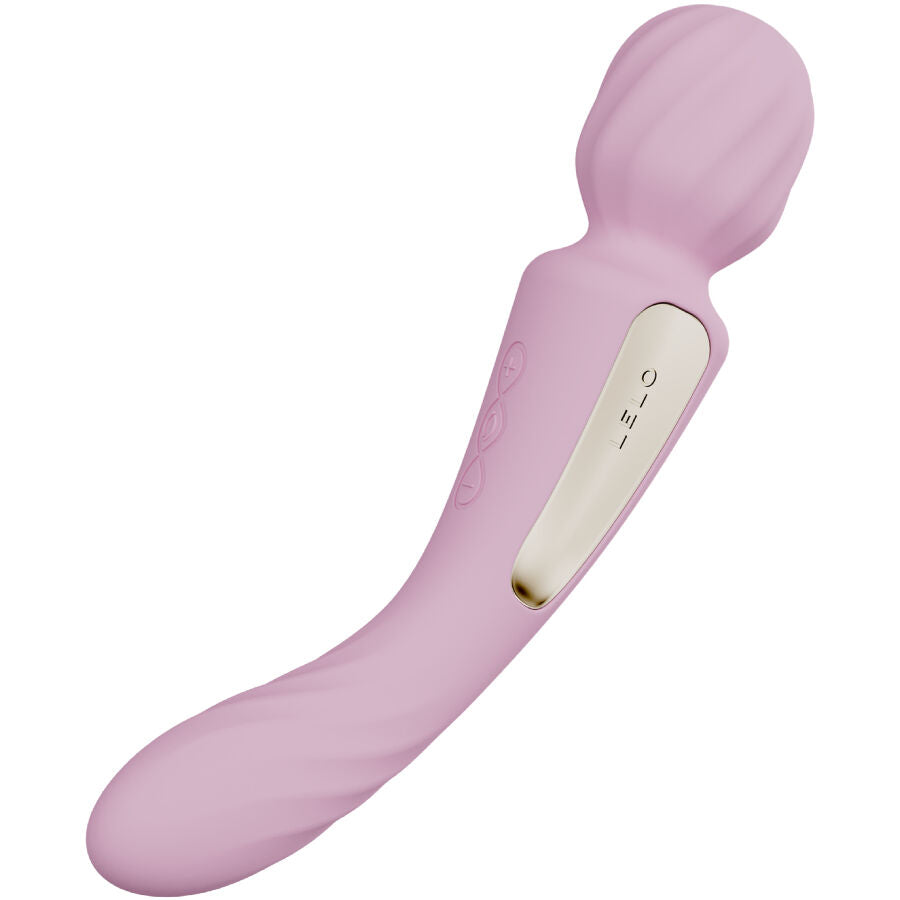 LELO - SWITCH VIBRATEUR WANDA DOUBLE STIMULATION ROSE DOUX