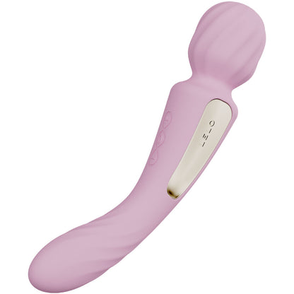 LELO - SWITCH VIBRATEUR WANDA DOUBLE STIMULATION ROSE DOUX