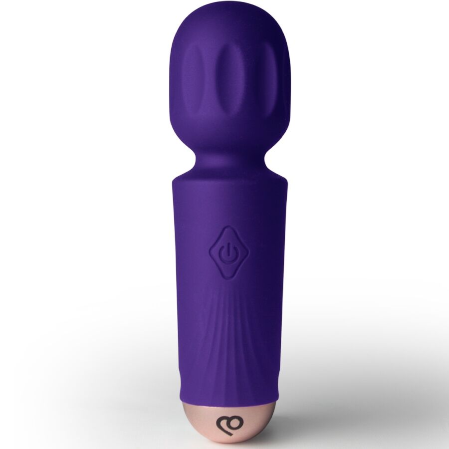 ROCKS-OFF - MINI BAGUETTE RECHARGEABLE 16 FONCTIONS VIOLET DREAM
