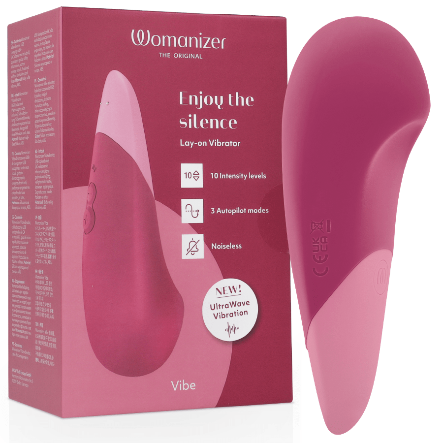 WOMANIZER - VIBRATEUR SILENCIEUX VIBE LAY - ON ROSE FOYER - Élégance ✨