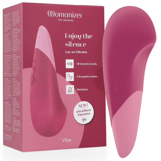 WOMANIZER - VIBRATEUR SILENCIEUX VIBE LAY - ON ROSE FOYER - Élégance ✨