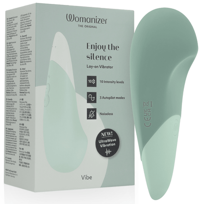 WOMANIZER - VIBROMASSEUR SILENCIEUX VIBE LAY - ON SAGE - Élégance ✨