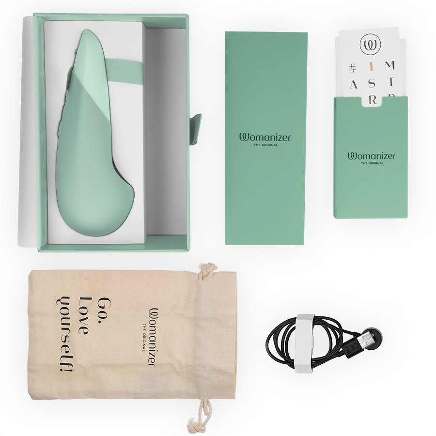 WOMANIZER - VIBROMASSEUR SILENCIEUX VIBE LAY - ON SAGE - Élégance ✨